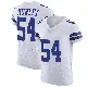 ＃54 Men's Chuck Howley White Elite Dallas Cowboys Vapor Untouchable Jersey