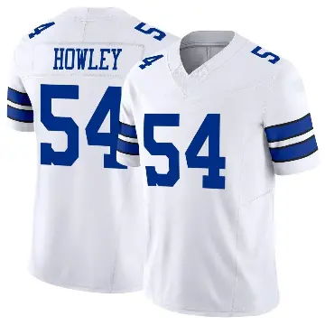 ＃54 Men's Chuck Howley White Limited Dallas Cowboys Vapor F.U.S.E. Jersey