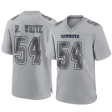 ＃54 Men's Randy White Gray Game Dallas Cowboys Atmosphere Fashion Jersey