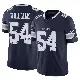 ＃54 Men's Sam Williams Navy Limited Dallas Cowboys Vapor F.U.S.E. Jersey