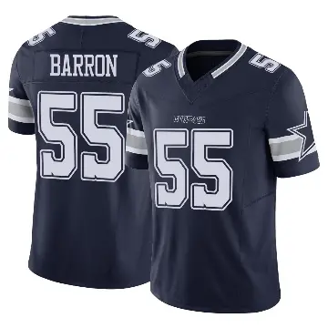 ＃55 Youth Justin Barron Navy Limited Dallas Cowboys Vapor F.U.S.E. Jersey