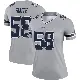 ＃58 Women's Mazi Smith Gray Legend Dallas Cowboys Inverted Jersey