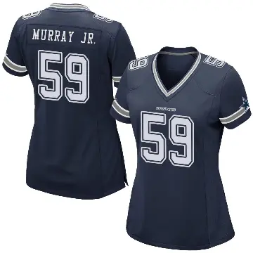 ＃59 Women's Kenneth Murray Jr. Navy Game Dallas Cowboys Team Color Jersey
