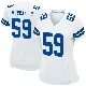＃59 Women's Kenneth Murray Jr. White Game Dallas Cowboys Jersey