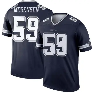 ＃59 Youth Brock Mogensen Navy Legend Dallas Cowboys Jersey