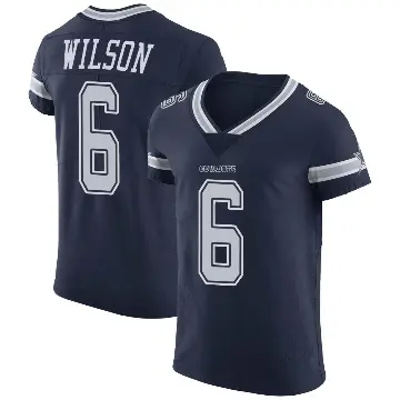 ＃6 Men's Donovan Wilson Navy Elite Dallas Cowboys Team Color Vapor Untouchable Jersey