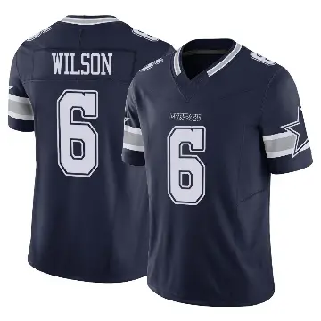 ＃6 Men's Donovan Wilson Navy Limited Dallas Cowboys Vapor F.U.S.E. Jersey