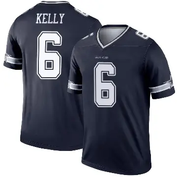 ＃6 Youth Josh Kelly Navy Legend Dallas Cowboys Jersey