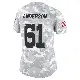 ＃61 Women's Jack Anderson Arctic Camo Limited Dallas Cowboys 2024 Salute to Service Jersey