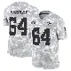 ＃64 Youth Dakoda Shepley Arctic Camo Limited Dallas Cowboys 2024 Salute to Service Jersey