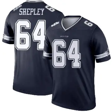 ＃64 Youth Dakoda Shepley Navy Legend Dallas Cowboys Jersey