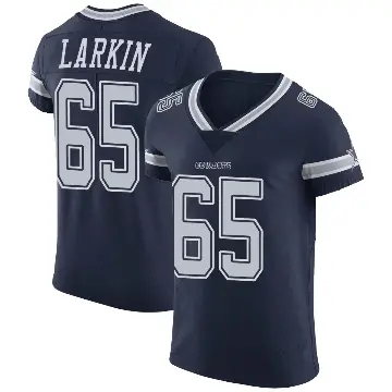 ＃65 Men's Austin Larkin Navy Elite Dallas Cowboys Team Color Vapor Untouchable Jersey