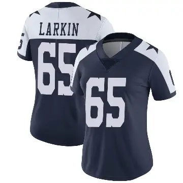 ＃65 Women's Austin Larkin Navy Limited Dallas Cowboys Alternate Vapor Untouchable Jersey