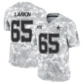＃65 Youth Austin Larkin Arctic Camo Limited Dallas Cowboys 2024 Salute to Service Jersey