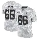 ＃66 Men's T.J. Bass Arctic Camo Limited Dallas Cowboys 2024 Salute to Service Jersey