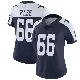 ＃66 Women's T.J. Bass Navy Limited Dallas Cowboys Alternate Vapor Untouchable Jersey