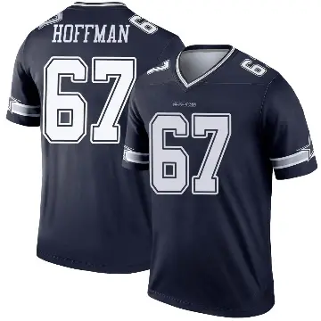 ＃67 Youth Brock Hoffman Navy Legend Dallas Cowboys Jersey