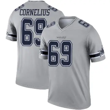 ＃69 Youth Ajani Cornelius Gray Legend Dallas Cowboys Inverted Jersey