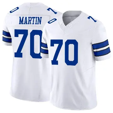 ＃70 Men's Zack Martin White Limited Dallas Cowboys Vapor F.U.S.E. Jersey