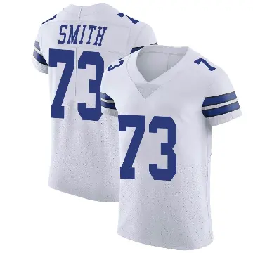 ＃73 Men's Tyler Smith White Elite Dallas Cowboys Vapor Untouchable Jersey