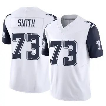 ＃73 Men's Tyler Smith White Limited Dallas Cowboys 2nd Alternate Vapor F.U.S.E. Jersey