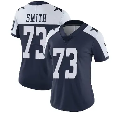 ＃73 Women's Tyler Smith Navy Limited Dallas Cowboys Alternate Vapor Untouchable Jersey