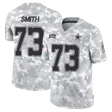 ＃73 Youth Tyler Smith Arctic Camo Limited Dallas Cowboys 2024 Salute to Service Jersey