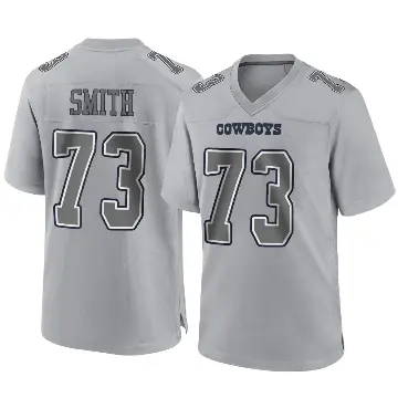 ＃73 Youth Tyler Smith Gray Game Dallas Cowboys Atmosphere Fashion Jersey