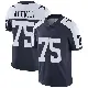 ＃75 Youth Hakeem Adeniji Navy Limited Dallas Cowboys Alternate Vapor Untouchable Jersey