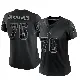 ＃76 Women's Asim Richards Black Limited Dallas Cowboys Reflective Jersey