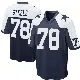 ＃78 Youth Terence Steele Navy Blue Game Dallas Cowboys Throwback Jersey