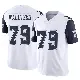 ＃79 Men's Matt Waletzko White Limited Dallas Cowboys 2nd Alternate Vapor F.U.S.E. Jersey
