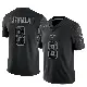 ＃8 Men's Troy Aikman Black Limited Dallas Cowboys Reflective Jersey