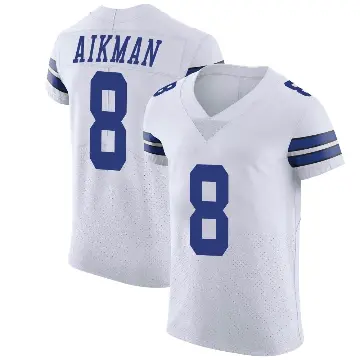 ＃8 Men's Troy Aikman White Elite Dallas Cowboys Vapor Untouchable Jersey