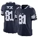 ＃81 Men's Terrell Owens Navy Limited Dallas Cowboys Vapor F.U.S.E. Jersey