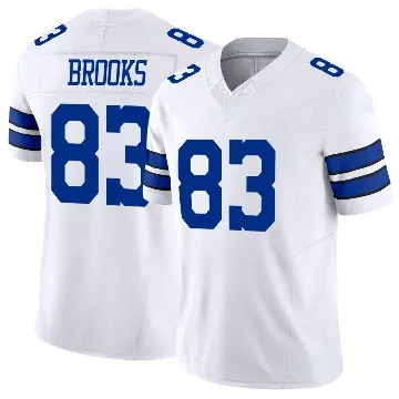 ＃83 Youth Jalen Brooks White Limited Dallas Cowboys Vapor F.U.S.E. Jersey