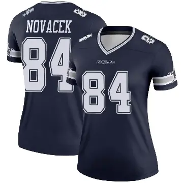 ＃84 Women's Jay Novacek Navy Legend Dallas Cowboys Jersey