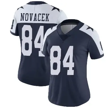 ＃84 Women's Jay Novacek Navy Limited Dallas Cowboys Alternate Vapor Untouchable Jersey
