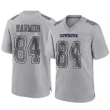 ＃84 Youth Kelvin Harmon Gray Game Dallas Cowboys Atmosphere Fashion Jersey