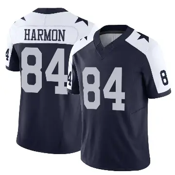 ＃84 Youth Kelvin Harmon Navy Limited Dallas Cowboys Alternate Vapor F.U.S.E. Jersey