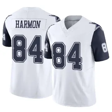 ＃84 Youth Kelvin Harmon White Limited Dallas Cowboys 2nd Alternate Vapor F.U.S.E. Jersey
