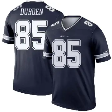 ＃85 Men's David Durden Navy Legend Dallas Cowboys Jersey