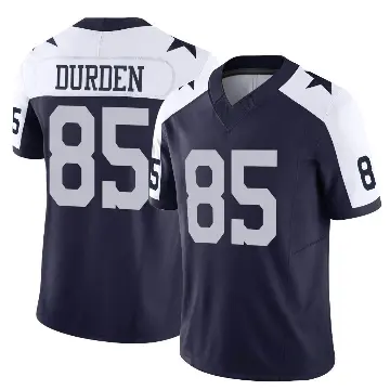 ＃85 Youth David Durden Navy Limited Dallas Cowboys Alternate Vapor F.U.S.E. Jersey
