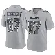 ＃87 Men's Jake Ferguson Gray Game Dallas Cowboys Atmosphere Fashion Jersey