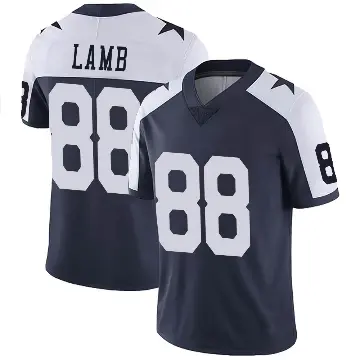 ＃88 Men's CeeDee Lamb Navy Limited Dallas Cowboys Alternate Vapor Untouchable Jersey