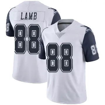 ＃88 Youth CeeDee Lamb White Limited Dallas Cowboys Color Rush Vapor Untouchable Jersey