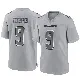 ＃9 Youth KaVontae Turpin Gray Game Dallas Cowboys Atmosphere Fashion Jersey