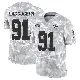 ＃91 Men's L.P. LaDouceur Arctic Camo Limited Dallas Cowboys L.P. Ladouceur 2024 Salute to Service Jersey