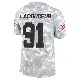 ＃91 Men's L.P. LaDouceur Arctic Camo Limited Dallas Cowboys L.P. Ladouceur 2024 Salute to Service Jersey