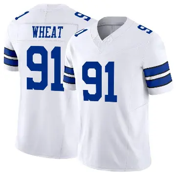 ＃91 Men's Tyrus Wheat White Limited Dallas Cowboys Vapor F.U.S.E. Jersey